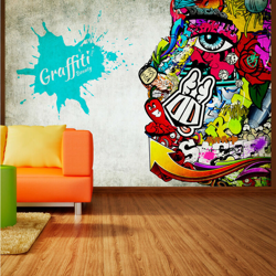 Fotomurale - Graffiti beauty - 350x245 en oferta