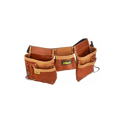 68878 - Astuccio doppio per attrezzi, colore: Marrone - Rolson