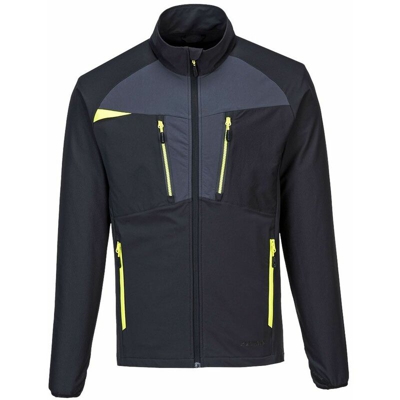 Portwest - Top con Zip DX4 | M - NEUTRO (SENZA PERSONALIZZAZIONE) - Nero