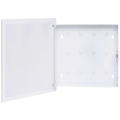 Vidaxl - Cassetta Portachiavi con Lavagna Magnetica Bianca 35x35x5,5 cm