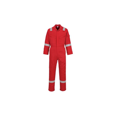 Portwest - Tuta in cotone Iona | Medium - Red - NEUTRO (SENZA PERSONALIZZAZIONE)