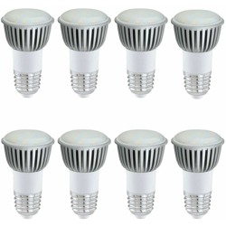 Etc-shop - Set di 8 lampadina di 5W LED SMD E27 bianco freddo 4200K EEK A + 270 lumen precio