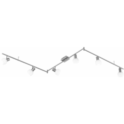 braccia plafoniera LED soggiorno fascio radiatore lusso vetro regolabile - ETC-SHOP características