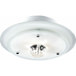 Etc-shop - LED 1,9 Watt luce vetro plafoniera illuminazione metallo 3000K Diamantis precio