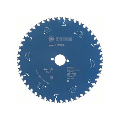 Bosch Lama per sega circolare Expert for Wood 235 x 30 x 2,8 mm, 48