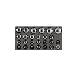 R22150009 Set di Chiavi a Bussola in Schiuma 1/3, 26 Pezzi, 1/2''-1,3 cm - Gedore precio