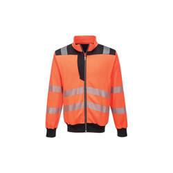 Felpa PW3 Alta Visibilità | Small - OrBk - NEUTRO (SENZA PERSONALIZZAZIONE) - PORTWEST en oferta