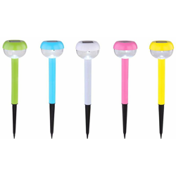 Globo - Set di 5 LED solari da esterno plug-in diversi colori lampade da giardino 33860-5 precio