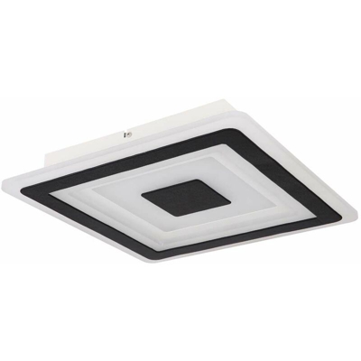 Plafoniera LED SmartLight BIBIANA app opale e comando vocale bianco 34 watt - GLOBO