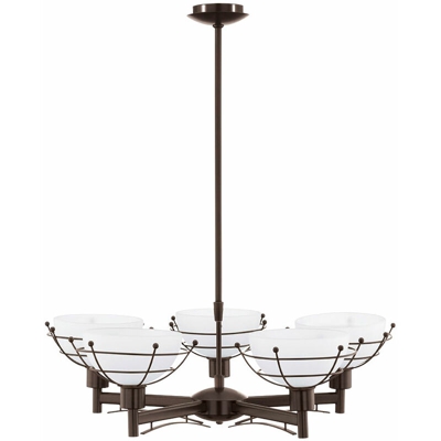 Etc-shop - 22.5 Watt LED lampadario a sospensione luce appesi marrone lampada luce oscura