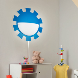 Etc-shop - lampada solare lampada camera per bambini a muro nel set tra cui lampade a LED en oferta