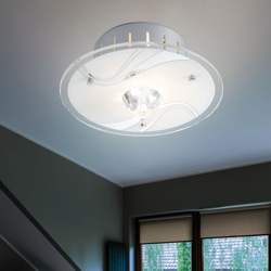 1.9 watt cristalli illuminazione plafoniera lampada di disegno LED DIAMANTIS metallo vetro - ETC-SHOP características