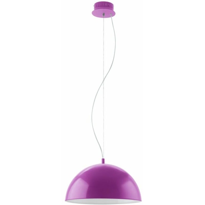 18 Watt LED design risparmio energetico plafoniera ciondolo appeso luce viola Eglo 92.949