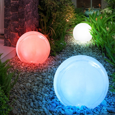 Etc-shop - Set di 3 LED solare luce esterna IP44 giardino Lampada cambia colore della luce Globo 33793