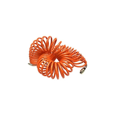 Bamax BX15RU20-8 Tubo Spirale in Poliuretano Semiprofessionale, 20 m, Arancione