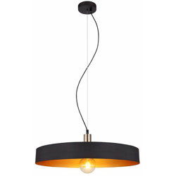 Lampada a sospensione tonda oro nero sala da pranzo faretti illuminazione a sospensione a soffitto - GLOBO características