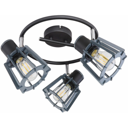 Globo - Plafoniera tondo lampada lampada illuminazione soggiorno camera da letto faretto mobile en oferta