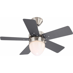 Etc-shop - Ventola da soffitto a LED da 6 Watt con interruttore a tirare e illuminazione precio