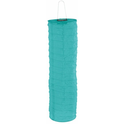 Etc-shop - Set di 2 lampade a sospensione solari a LED terrazze da giardino blu lanterne tessili luci esterne