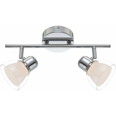Globo - 8 watt parete a LED riflettore Spot illuminazione lampada luce cromo mossa 56.182-2