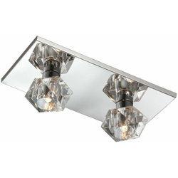 Soffitto plafoniera lampada di illuminazione plafoniera lampada Esto Ice Cube 40.802-2 características