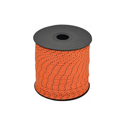 006037682 Cordino Colorato Hobby Fantasy, Arancione, 2 mm, 200 m - Corderie Italiane