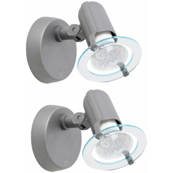 Set di 2 lampada da parete sala da pranzo parete riflettori mobile 1x E14 Spot corridoio di ufficio - BRILONER precio