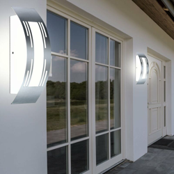 Set di 2 applique Lighting design Lampade in acciaio inox lucido con stampa decorativa - ETC-SHOP características