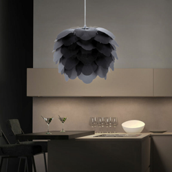 Etc-shop - Lampada a sospensione a LED 7 watt camere lampada spina fiore appeso antracite sala precio
