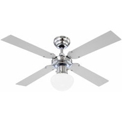 Etc-shop - Ventilatore a soffitto con illuminazione ventilatori interruttore tiraggio set con lampadine a LED características