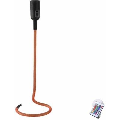 Etc-shop - Lampada da tavolo telecomando soggiorno tessile lampada corridoio dimmerabile incluso nel set. RGB lampade LED