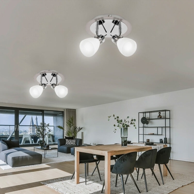 Etc-shop - Set di 2 LED 6 Watt lampada da parete plafoniera soffitto Faretto lampada da parete Spot