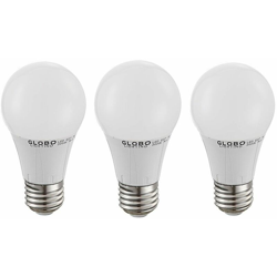 Set di 3 7 watt lampadina LED SMD con E27 presa di plastica bianco caldo 560 lm 3000 K - ETC-SHOP en oferta