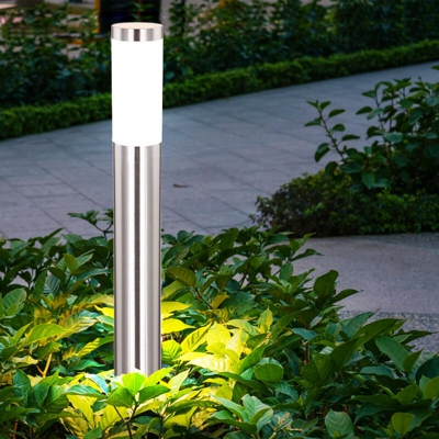 Etc-shop - Lampada da terra a LED da esterno da 10 Watt Lampada da terra E27 a pavimento in acciaio inox IP44