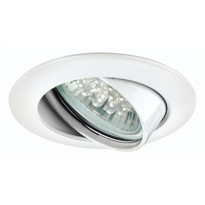 Set di 3 punti luce da incasso a LED di illuminazione a soffitto in alluminio bianco cellulare Paulmann