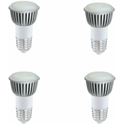 Etc-shop - Un insieme di 4 5 watt di SMD E27 LED lampadina bianco neutro EEK A + 270 Lumen 4200K