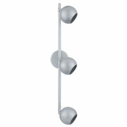 Etc-shop - Retro soffitto faretti spot mobile argento Lampada da parete Lampada camera nel set, comprese le lampade LED en oferta