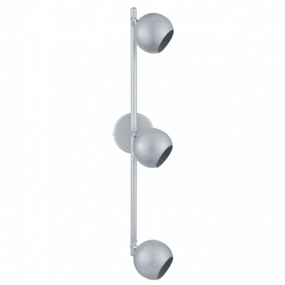 Etc-shop - Retro soffitto faretti spot mobile argento Lampada da parete Lampada camera nel set, comprese le lampade LED