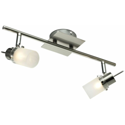 Esto - 6 watt lampada riflettore soffitto del LED riflettore orientabile vetro cromo chiaro 758.400-2 NOVA precio
