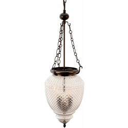 Etc-shop - Plafoniera vintage a pendolo lampadario in vetro lampada a sospensione da soggiorno in un set con lampadine a LED precio