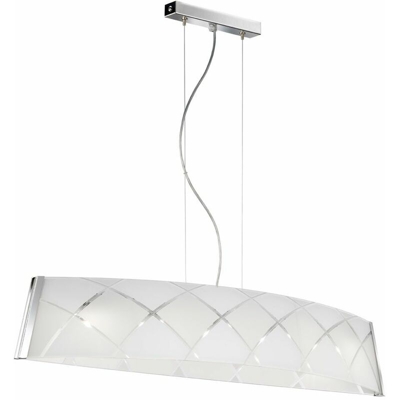 vetro plafoniera a sospensione fantasia lampada design cromato Paul Neuhaus Vivinia