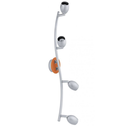 Lampada da soffitto luce spot luce parete radiatore mobile arancione argento acciaio EGLO 30251 Buroni características
