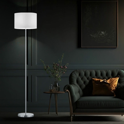 Etc-shop - piano LED lampada da lettura 7 watt nichel opaco camera da letto illuminazione bianca tonalità chiara