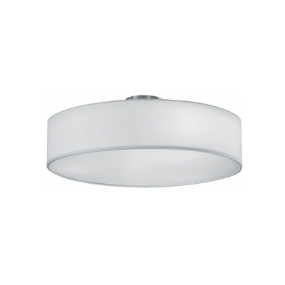 Etc-shop - illuminazione plafoniera 21 Watt LED intorno Lampada nichel opaco camera da letto caldo bianco