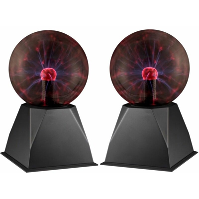 Etc-shop - Set di 2 lampade da tavolo effetto della luce del partito di illuminazione touch sfera di cristallo lampade