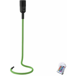 Etc-shop - lampada da tavolo tessile piantana disimpegno remoto verde dimmerabili incluso nel set. RGB lampade LED precio