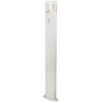 Lampada da stelo LED in acciaio inox Sensore di movimento Garden Path Cortile da esterno Stelo Bianco Globo 34205S