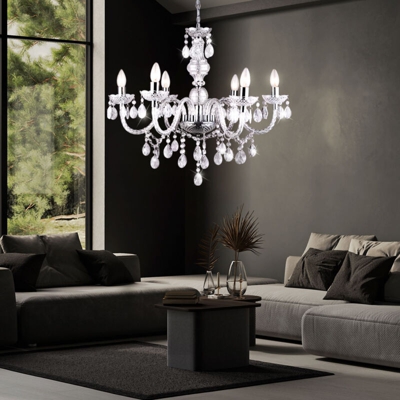 Etc-shop - Lampadario a LED 18 watt lampada a sospensione lampadario illuminazione lampada decorazione acrilica