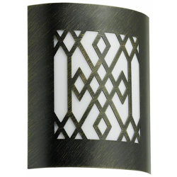 Robusta illuminazione della lampada da parete modello lampada esterna Black Gold IP44 luce Eglo 88577 características