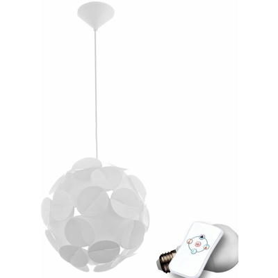 Etc-shop - Disegno LED ciondolo colore della lampada che cambia cucine appesi controllo remoto della lampada dimmer